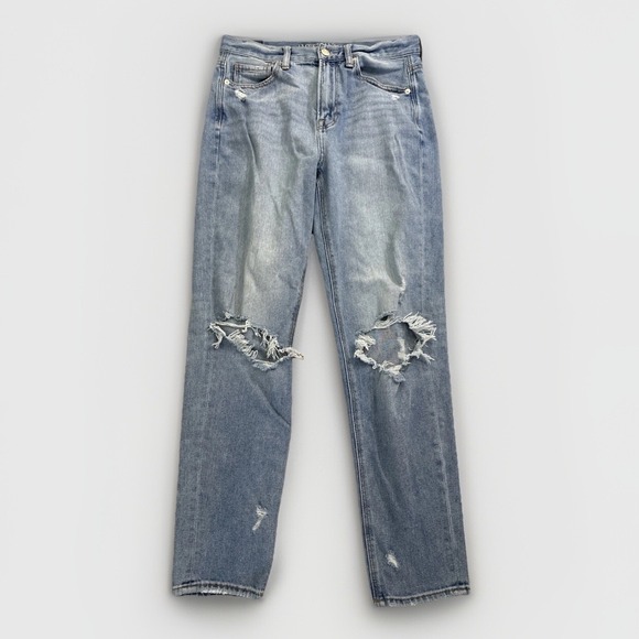American Eagle Distressed Blue Jeans - Picture 1 of 16